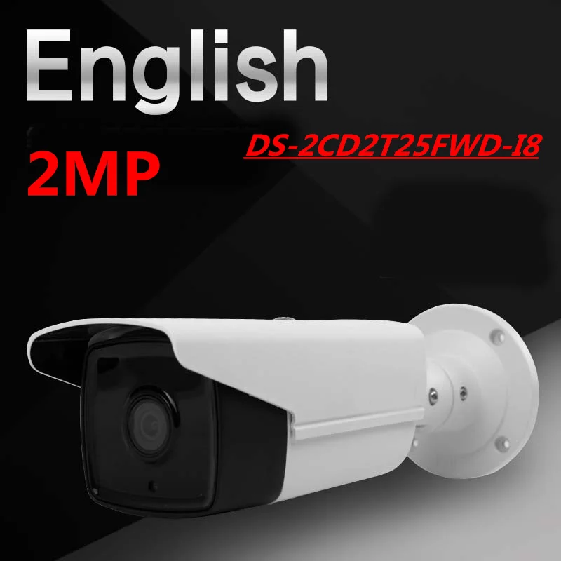 Оригинальный HK английской версии ip камера DS 2CD2T25FWD I8 Водонепроницаемый открытый