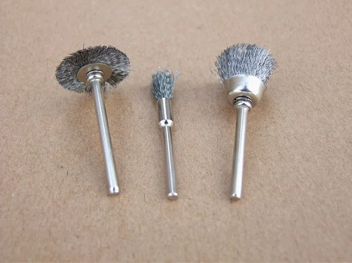 Wire Brush Broom Grinding Set Derusting Polishing Wheel Grinding Bit Carving Woodworking machinery Tools  - buy with discount