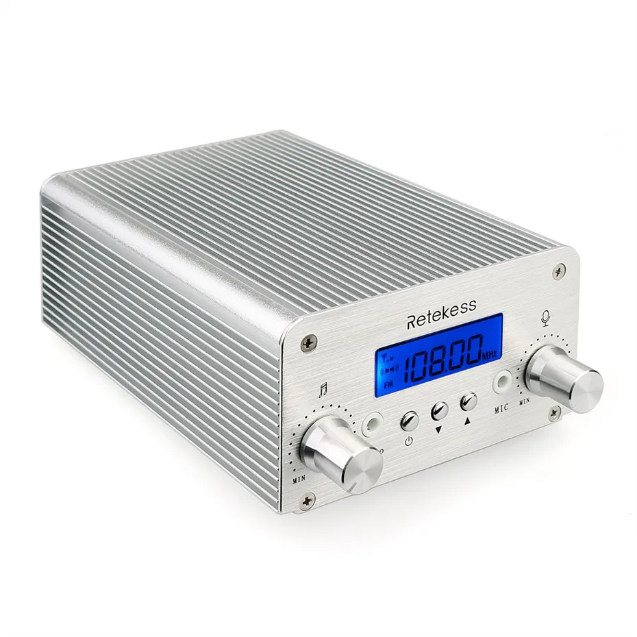 RETEKESS TR502 PLL fm-передатчик 5 Вт/15 Вт стерео ЧМ-вещание передатчик станция для Конференции обучения на открытом воздухе