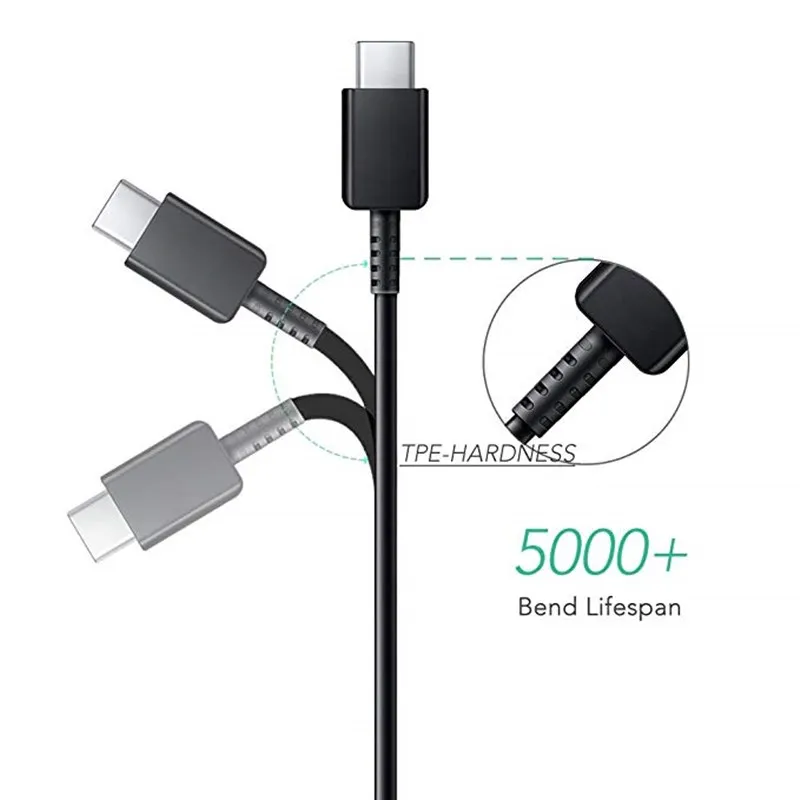 Для Oneplus 6T 6 5T 5 US/EU настенное зарядное устройство 3 фута Type C USB кабель для Huawei mate 20X P20
