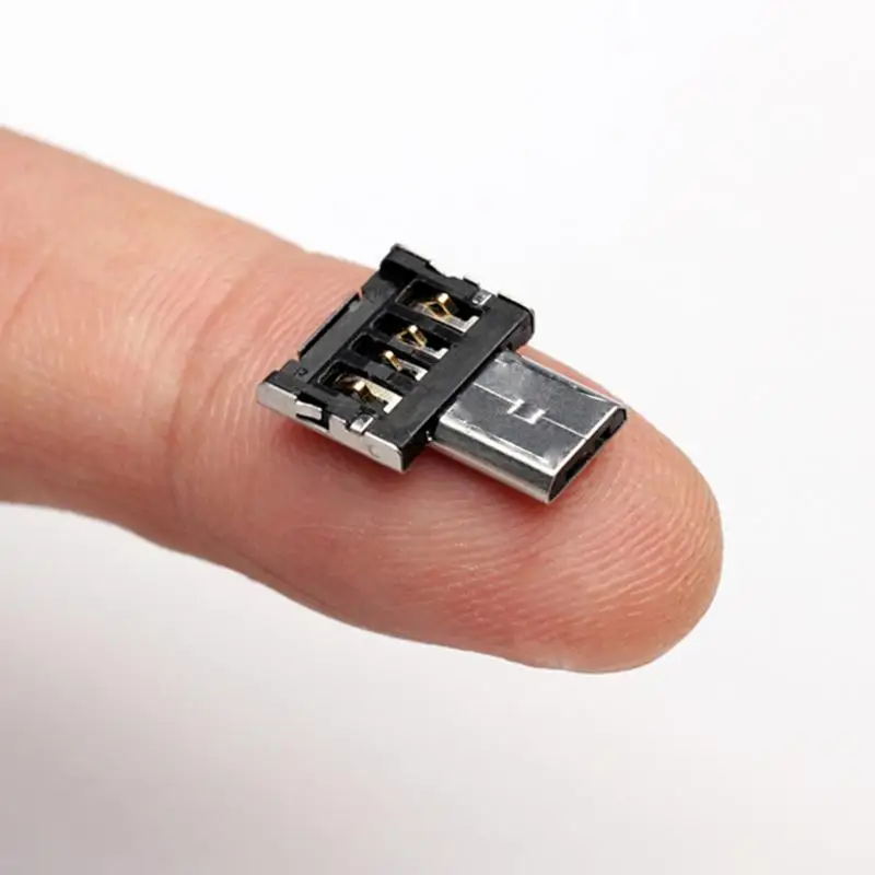 Переходник OTG с USB на Micro конвертер для флэш накопителя коннектор смартфонов и