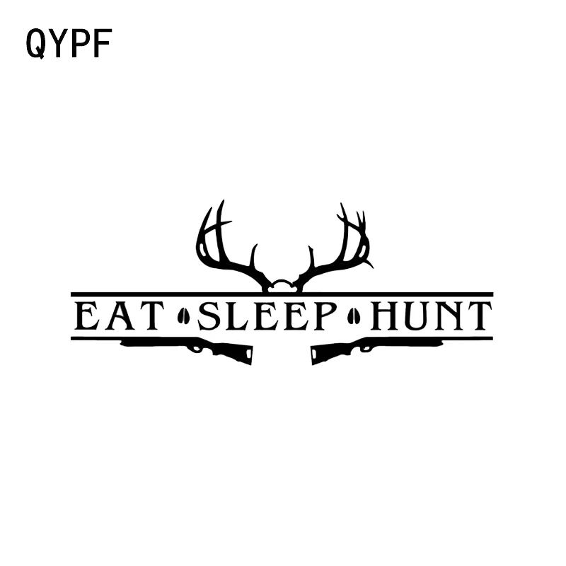 QYPF 15 8*6 2 см таинственный съедающий сон охотничий олень Декор автомобиля Наклейка