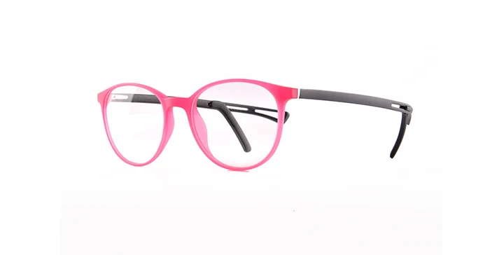 C3 pink black Очки для девочек, Регулируемая оптическая оправа для очков, не скользящие очки по рецепту, оправа для детских очков, очки для учеников - Цвет оправы: C3 pink black