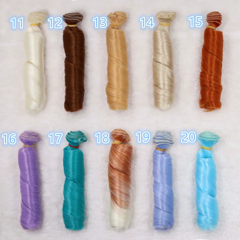 Кукольные парики 15 см завитые волосы в римском стиле для 1/3 1/4 1/6 BJD sd кукол