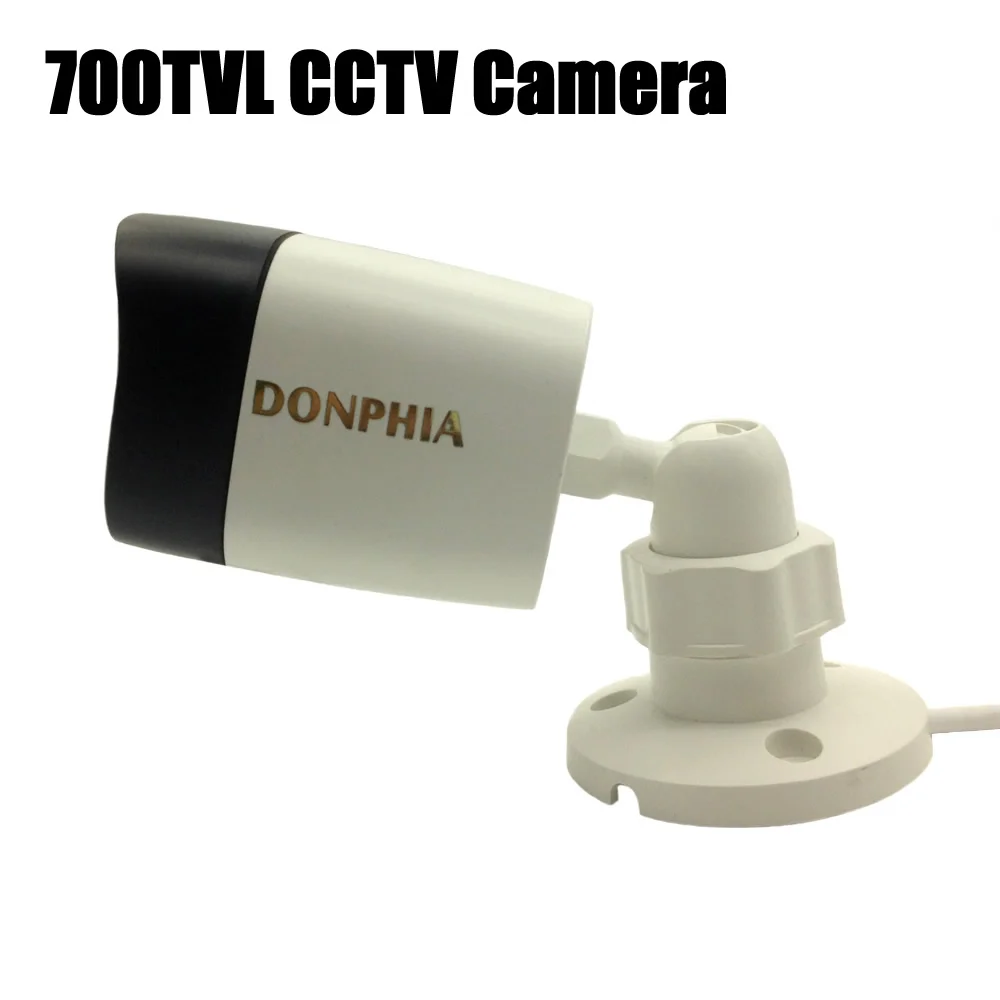 Камера видеонаблюдения DONPHIA 700TVL цветная CMOS водонепроницаемая инфракрасная с