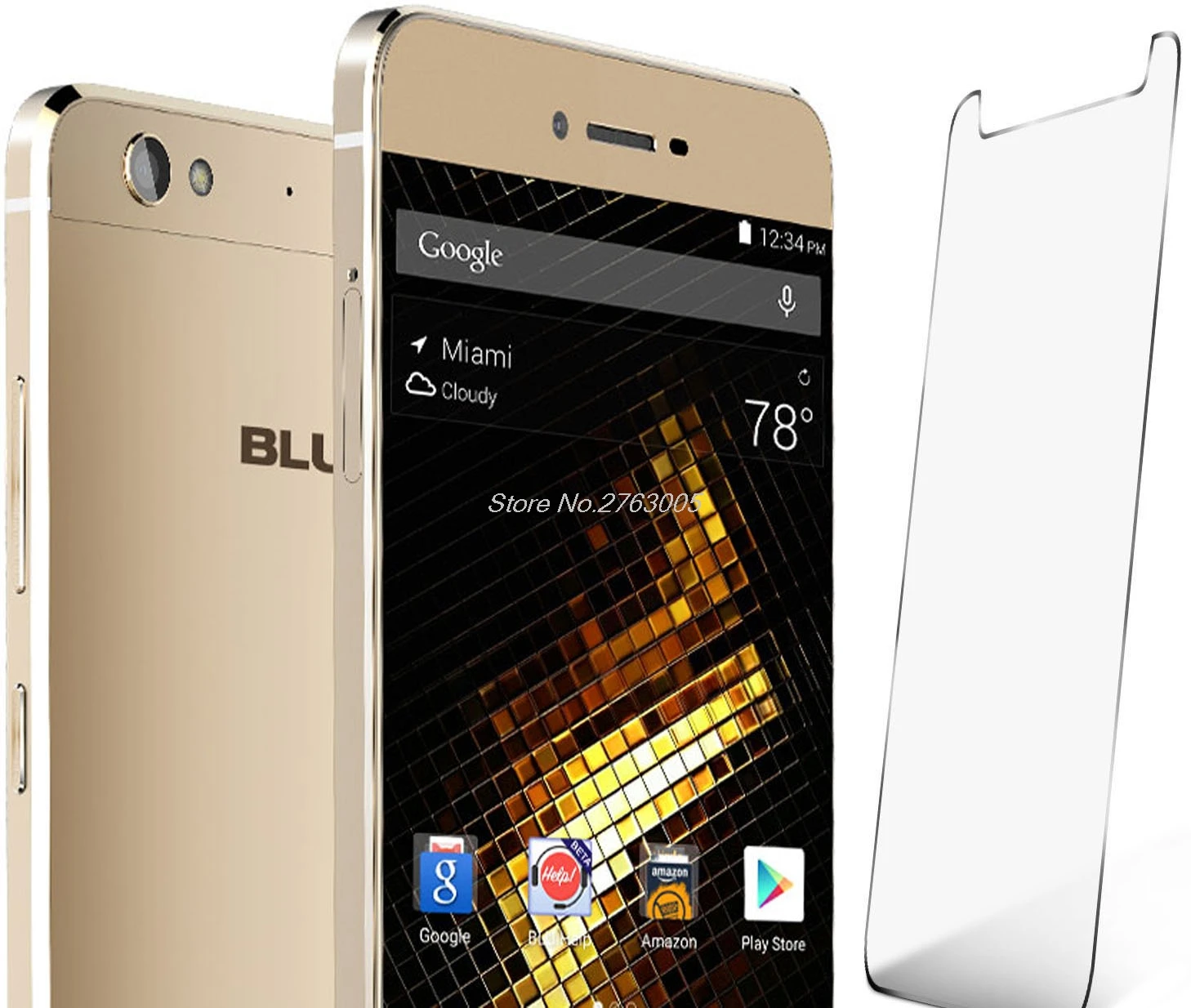 Тонкая Защитная пленка для экрана закаленное стекло BLU Vivo 6 XL 5 Закаленное