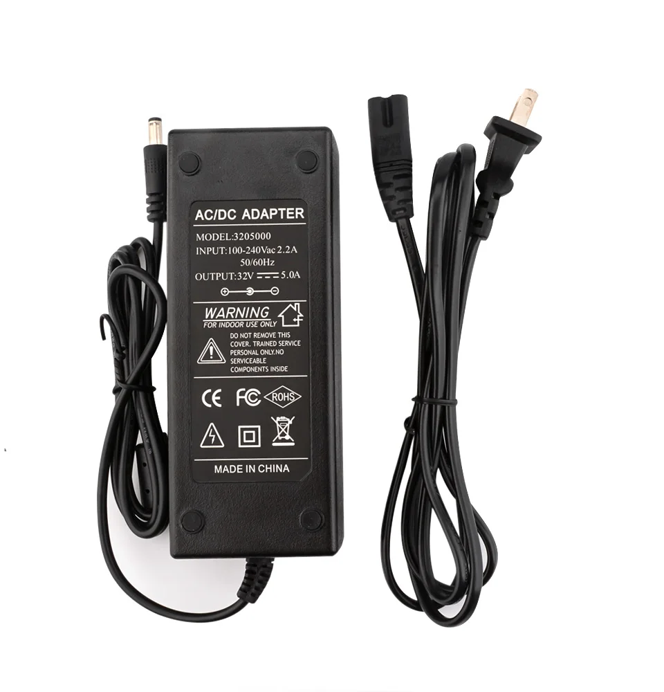 32V US Plug Adapter Усилитель 32 В 5A адаптер питания 32 В DC источник питания для TAS5613 TPA3255 TDA7498E Bluetooth цифровой стерео аудио усилитель DIY - Цвет: 32V US Plug Adapter