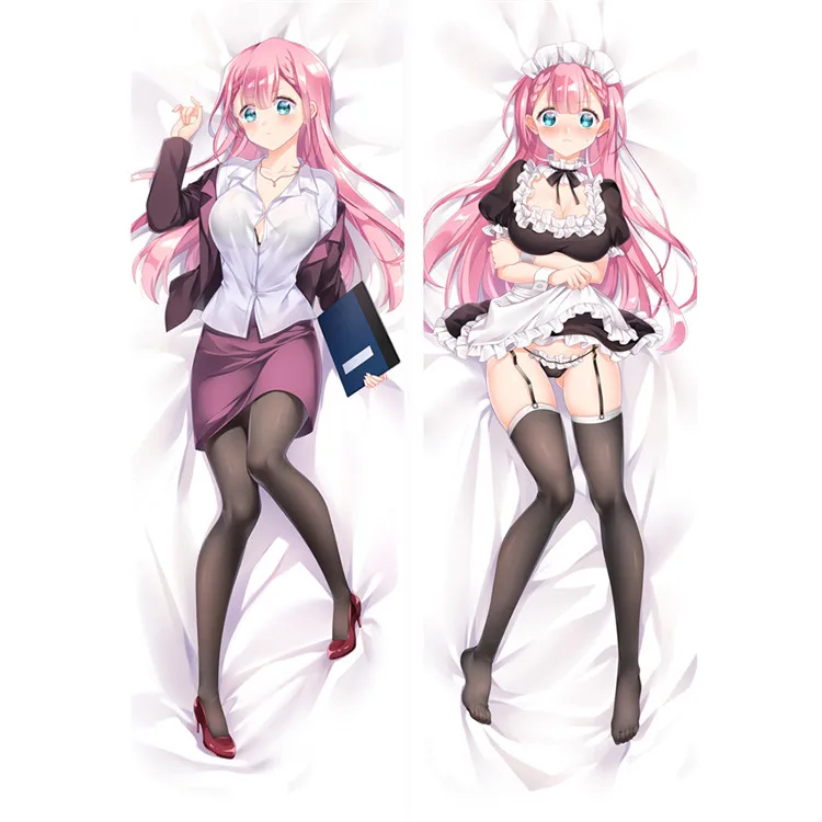 Мы никогда не учимся обнять тело наволочка Rizu Ogata Mafuyu Kirisu Dakimakura Чехол - Цвет: 19025