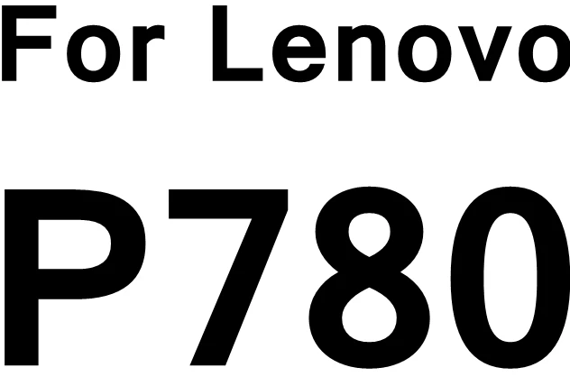 for Lenovo P780 Закаленное Стекло для lenovo A536 A606 A850 A5000 K3 k900 P70 P780 S580 S60 S660 S850 S860 Экран протектор SKLO пленка en verre чехол - Цвет: for Lenovo P780