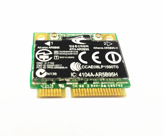 Atheros AR5B95H беспроводная Wi Fi мини pci e карта для HP SPS:605560 005 Бесплатная доставка|pci-e
