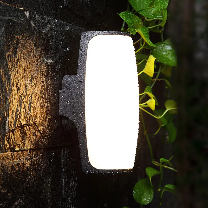 

LukLoy LED Wall Lamp Modern Minimalist Waterproof Outdoor Wall Light Community Courtyard Stairs Aisle Balcony Villa Corridor