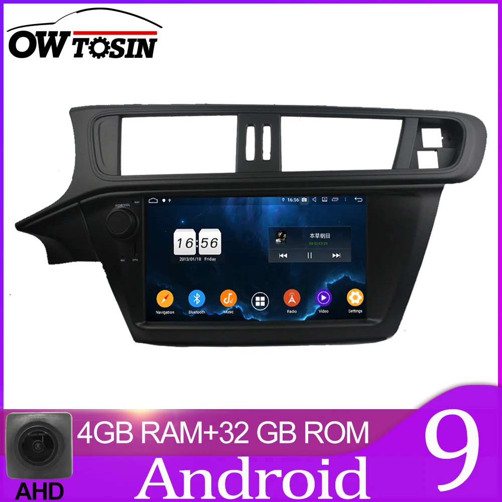 Owtosin автомобиль радио мультимедиа видео плеер навигации GPS Android 9 0 для Citroen C3 2005 2006