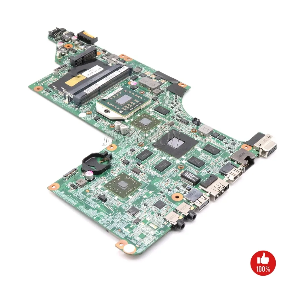 NOKOTION материнская плата для ноутбука hp DV6 DV6-3000 series 603939-001 Mobile Radeon HD 5650 DDR3 основная плата daolx8mb6d1 Бесплатный процессор