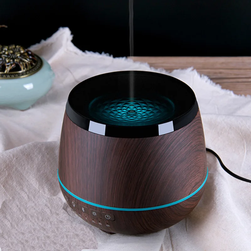 Портативный динамик, Bluetooth, динамик для дома, красивый и красивый с увлажнителем, музыкальный плеер, 4 цвета, светодиодный свет