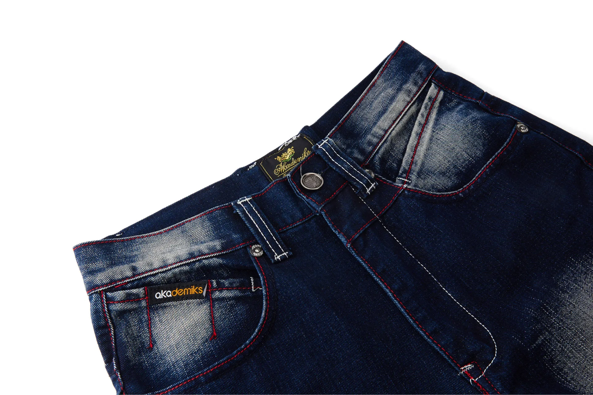 Fashion Men`s Biker Jeans Heavy Duty Multi Pockets Japanese Style Loose Fit Plus Size 30-46 Cargo Denim Pants For Hipster | Мужская