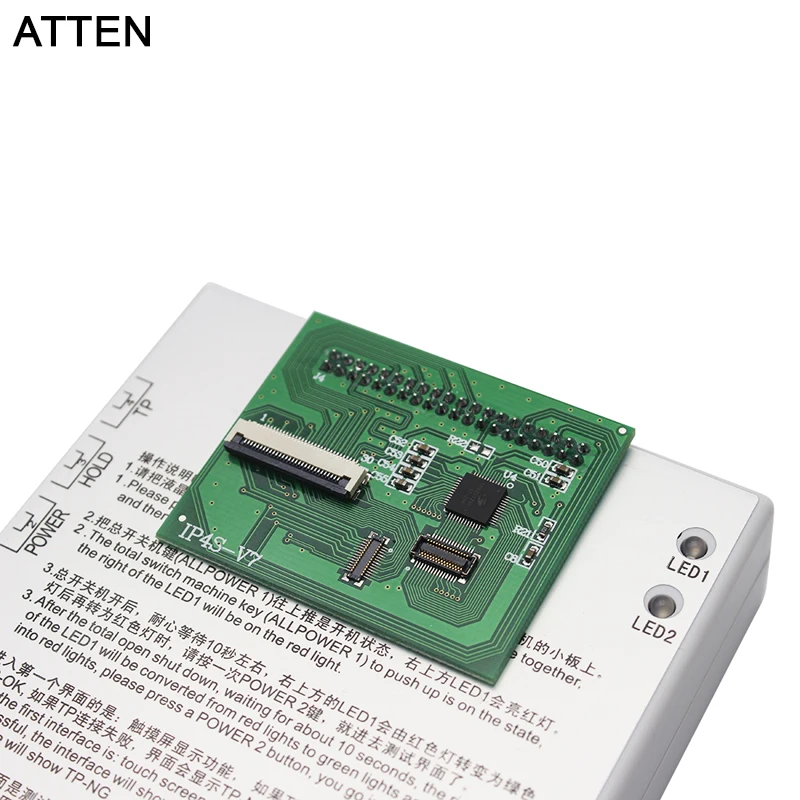 ATTEN Новый ЖК дисплей и дигитайзер панель сенсорного экрана тестовая плата для iphone