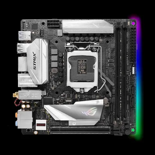 Asus ROG strix Z370 I игровая настольная материнская плата розетка LGA 1151 DDR4 32 Гб SATA3 USB3.1 Mini