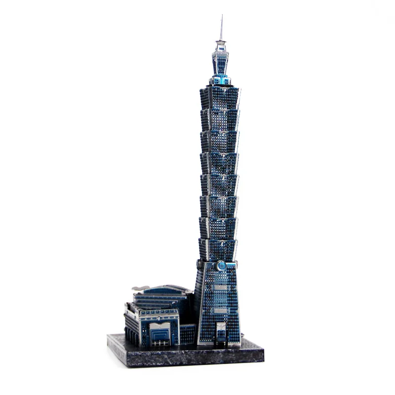 3D головоломка собрать модель DIY игрушка в Тайбэе 101 Китай Тайвань Edifice