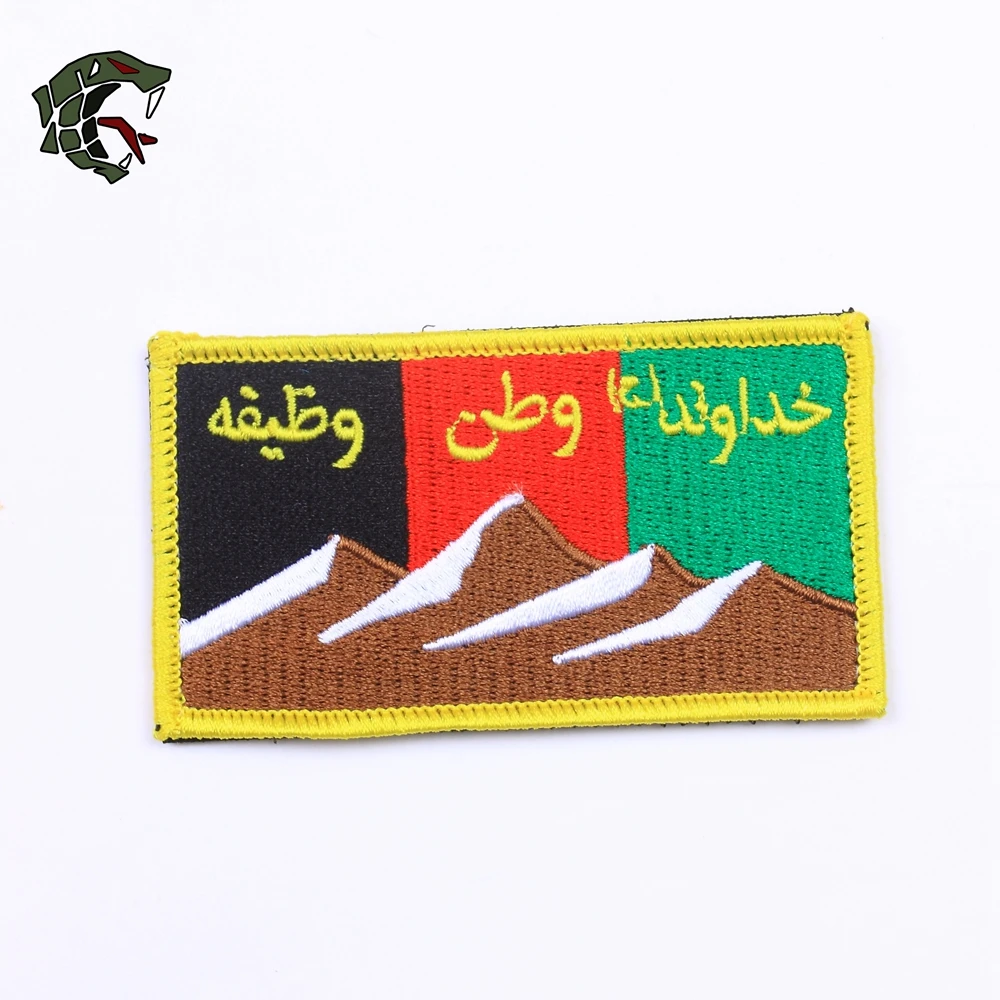 TSNK патчи для вышивки в стиле милитари любителей Афганистана|Военный| |