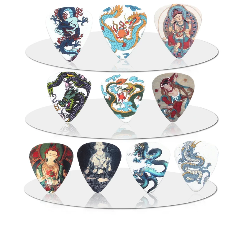 10 шт. двусторонние медиаторы для гитары 0 46 мм|guitar paddle|instrument accessoriesguitar accessories |