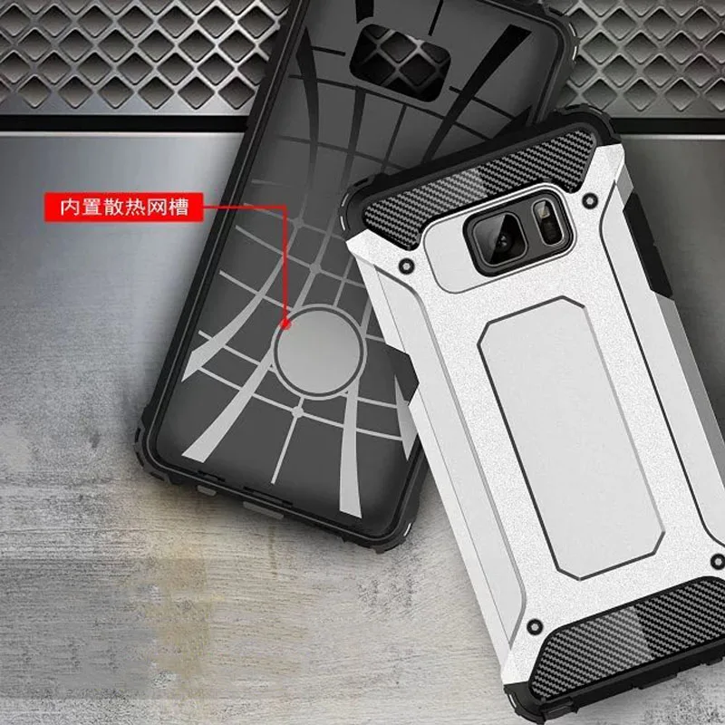 HYSOWENDLY Armor чехлы Чехол для samsung Galaxy Note 4 N9100 случаях кремния гибридный жесткий PC