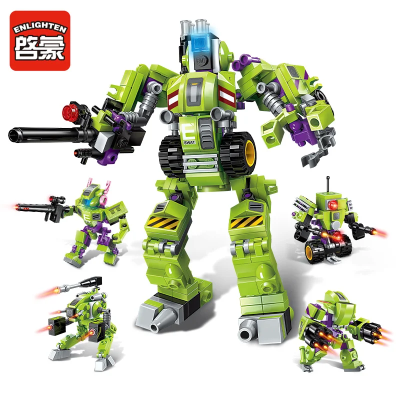 Enlighten модели Здание игрушка Совместимость с LEGO Лего Legos Конструктор E1802 253 блок