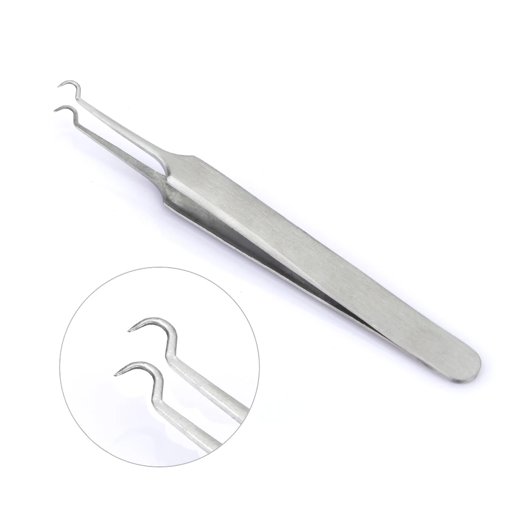 Пинцет для удаления угрей пинцет из нержавеющей стали прыщей точки экстрактор