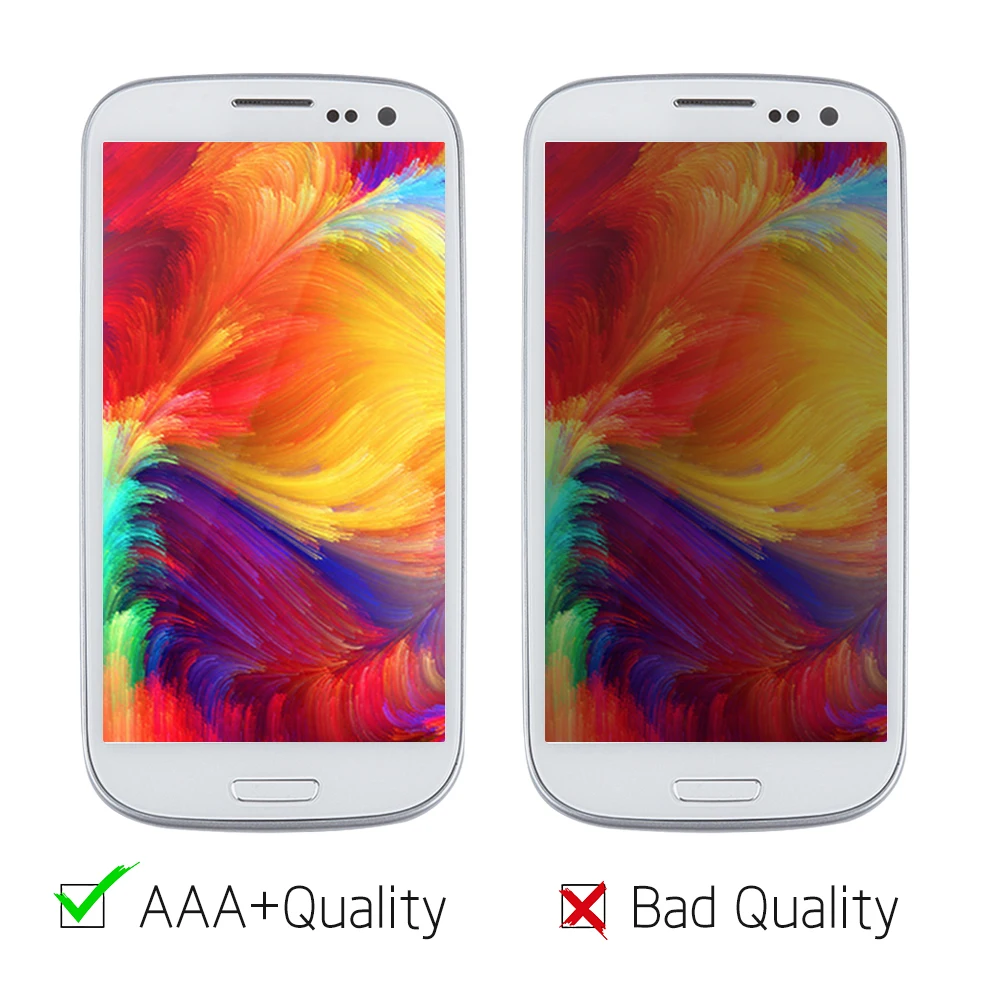 IPS TESTED For SAMSUNG Galaxy S3 Display i9300 i9300i Touch Screen Digitizer Replacement LCD | Мобильные телефоны и