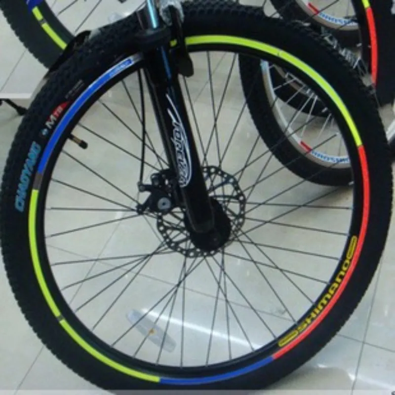 Reflective Bike Stickers Rock Shox Tape For Bicycle Accessories bicycle Brompton Fox Mtb Shop | Спорт и развлечения