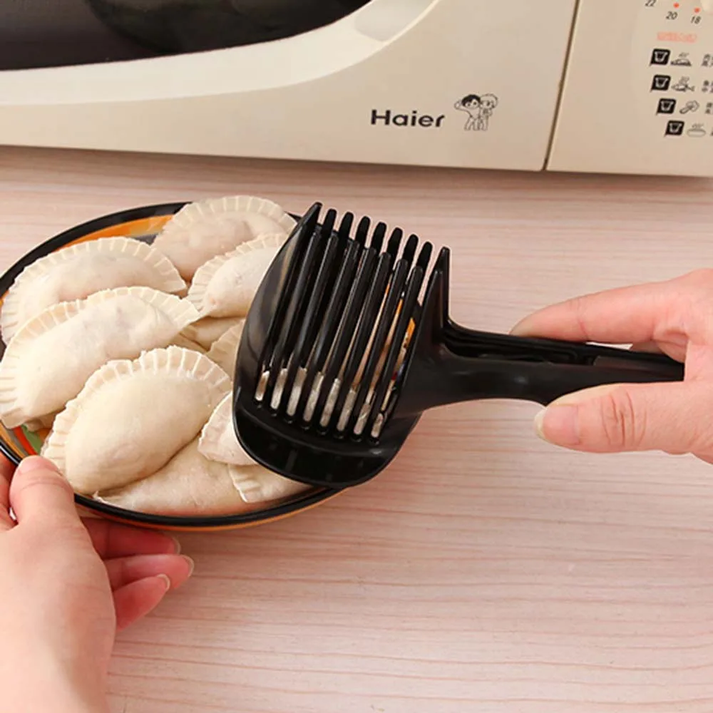 Идеальная ломтерезка для фруктов резак и овощей пластиковый держатель томатов