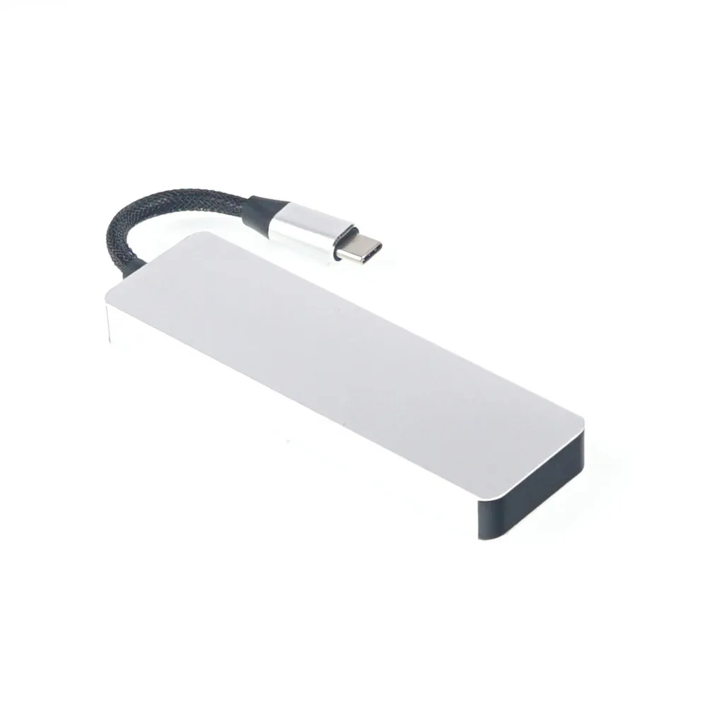 5 в 1 USB C Hub 3 0 Type адаптер для зарядки и считывания карт|Кабели передачи данных| |