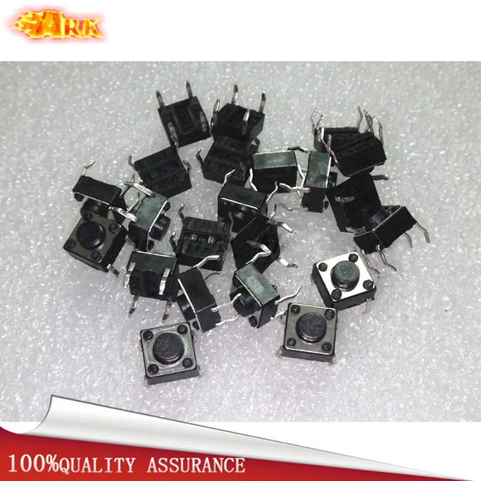 ARK Tact Switch Assorted Kit 12*12 DIP Tactile Push Button Switches 8ValuesX20PCS=160PCS |