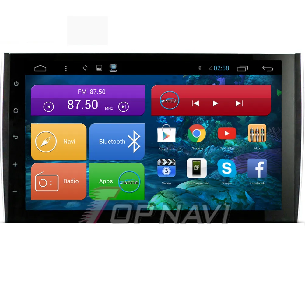 

Topnavi 8" Quad Core Android 6.0 Car GPS Navigation for CAYENNE 2003 2004 2005 2006 2007 2008 2009 2010 Autoradio,NO DVD