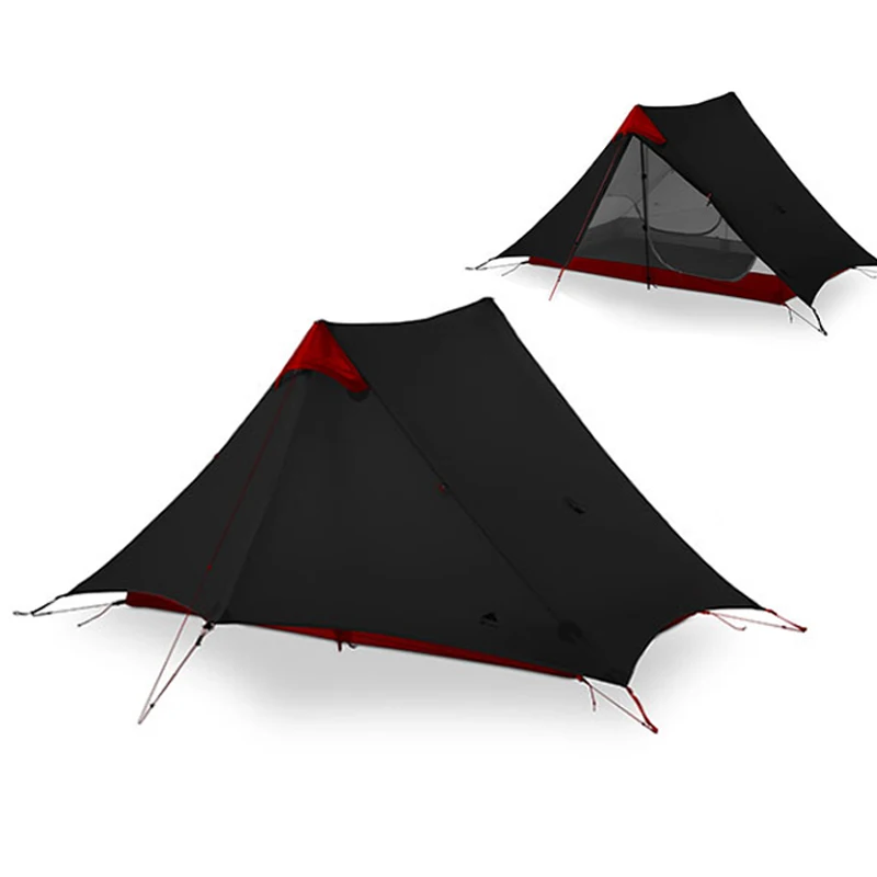 3F UL GEAR LanShan 2 человек наружная Сверхлегкая палатка для кемпинга 3 сезона профессиональная 15D Silnylon Бесшумная палатка
