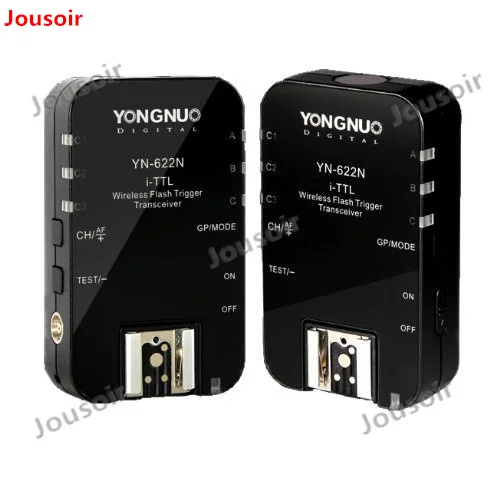 Yongnuo 1/8000 YN622N TX + 3 шт YN 622N TTL триггер вспышки с 2 кабелями для N CD50|Аксессуары