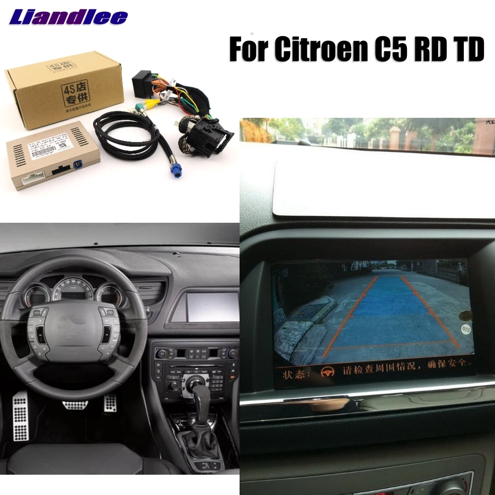 Комплект парковочной камеры Liandlee для Citroen C5 RD TD парковочная камера заднего хода