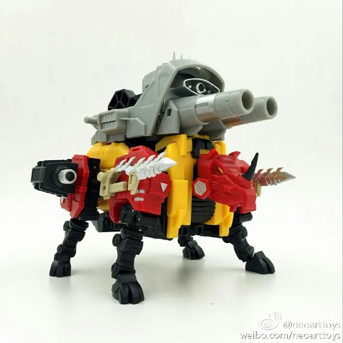 Модельные фанаты в наличии neoart toys ko MMC робот трансформер Predaking Headstrong Rhino bison