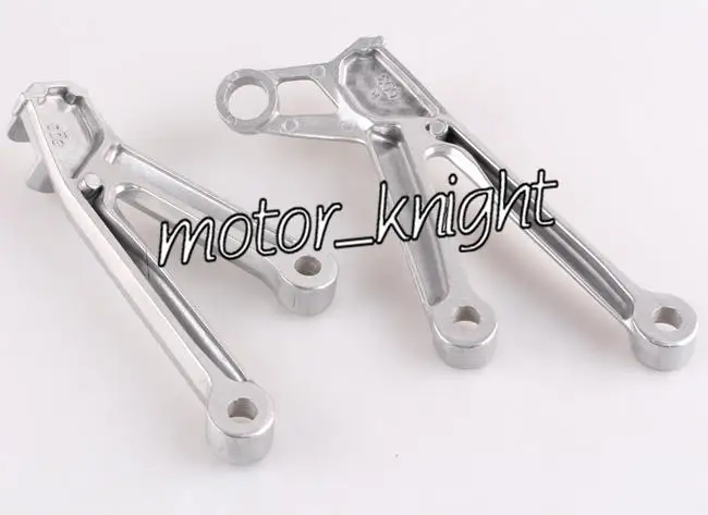 Задние Пассажирские подножки L & R подставка для ног и скобы Kawasaki Ninja ZX10R 2004 2005|bracket
