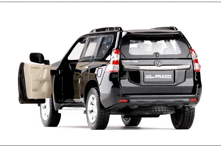 1:32 PRADO/LAND CRUISER V8 внедорожник Моделирование игрушка модель машины из сплава Вытяните назад детские игрушки коллекции подарка внедорожные транспортные средства для детей