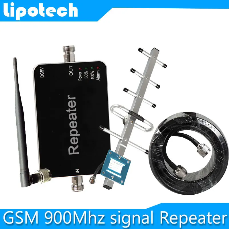 DIY Kit GSM 900 мГц сигнал повторителя Мобильный усилитель сигнала 65dbi amplificador де sinal Celular