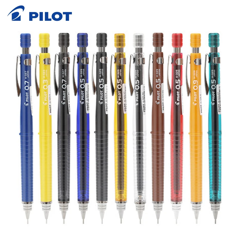 12 Pcs/Lot Mechanical Pencil 0.3/0.5/0.70.9 MM Japan office&school stationery Pilot H323/H-325/H327/H329