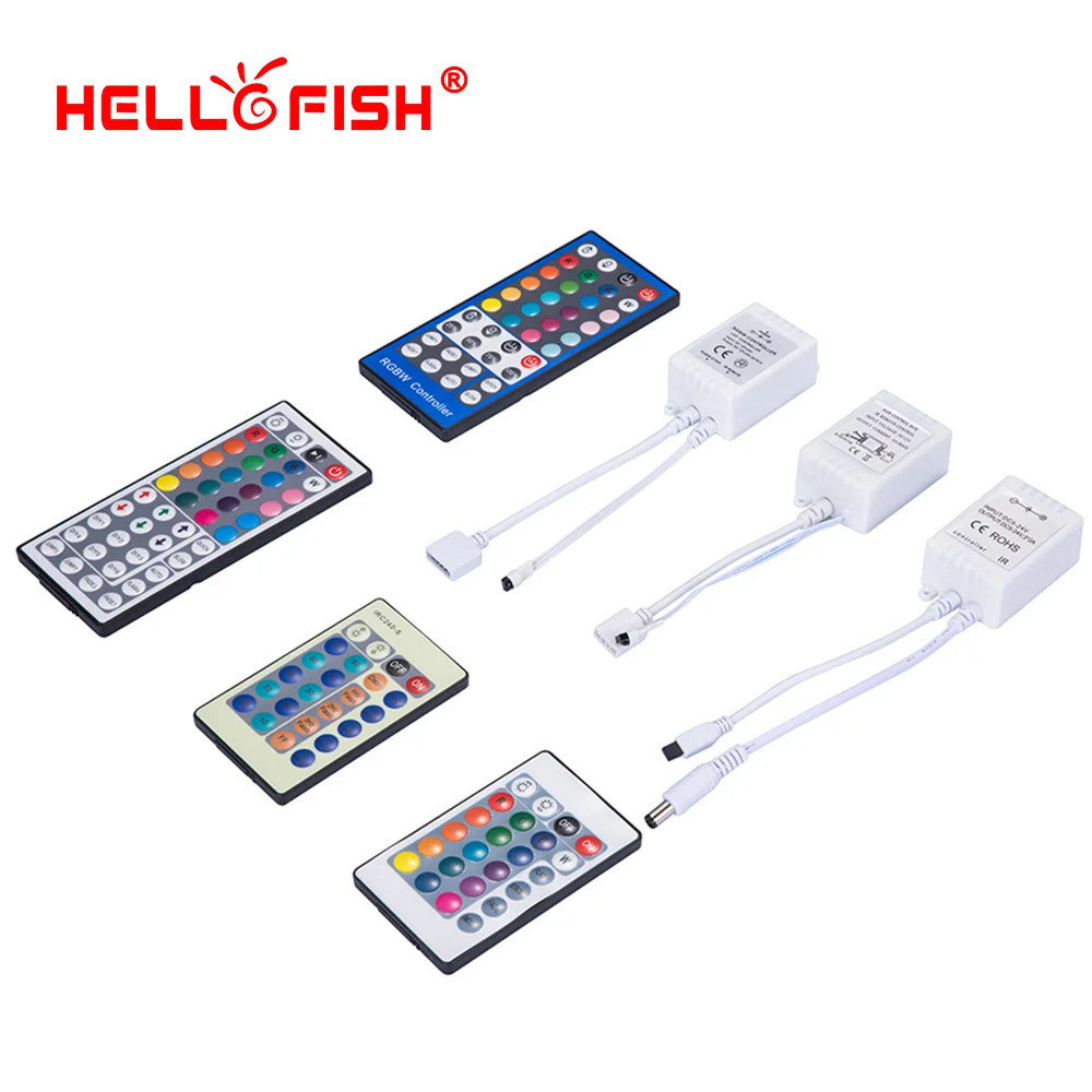 RGB/RGBW светодиодный светодиодные ленты музыка контроллер Инфракрасный пульт