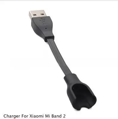 Rovtop модные браслеты для Xiaomi Mi, ремешок 2, спортивный ремешок для часов, силиконовый ремешок на запястье для Xiaomi Mi, ремешок на запястье 2, браслет на запястье Z2 - Цвет: Charger For Miband2