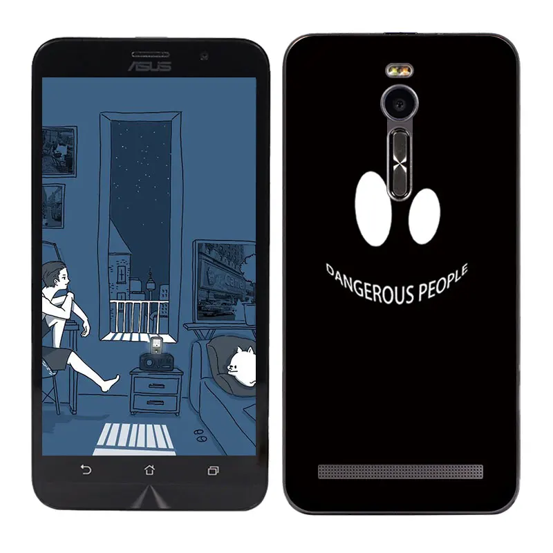 12 Мягкий чехол для Asus Zenfone 2 ZE551ML ZE550ML для Asus Zenfone 2 ZE551ML чехол Land Moon с рисунком ZE550ML Z00AD/Zenfone 2 - Цвет: 12