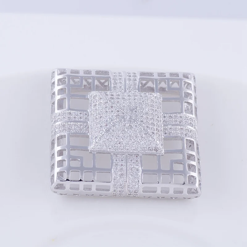 Принадлежности для ювелирных изделий Micro Pave CZ подвеска жемчуга соединители