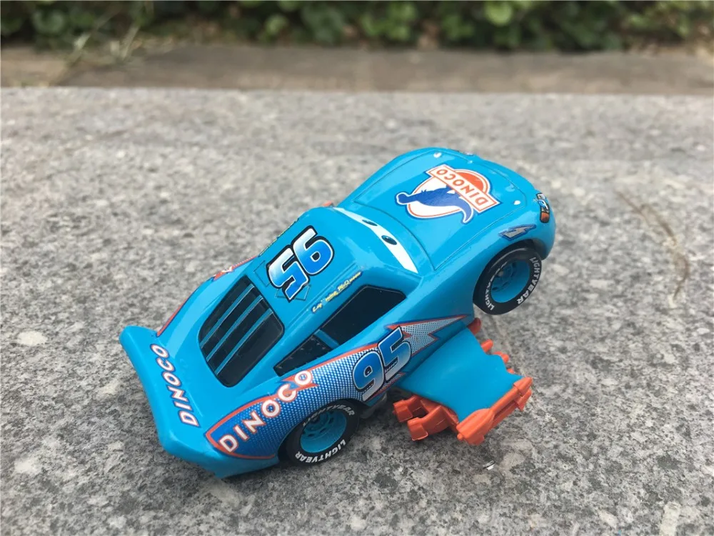 Disney Pixar Автомобили Металлические литья под давлением 1:55 Storm Lightning McQueen игрушечный автомобиль без упаковки