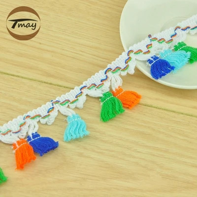 #707 занавеска кружевная отделка кисточка бахрома Сделай Сам скатерть для дивана