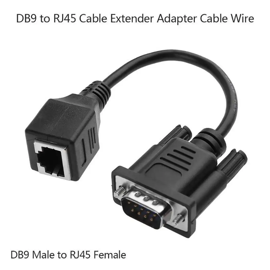 DB9 к RJ45 Ethernet кабель VGA Male/Female адаптер |