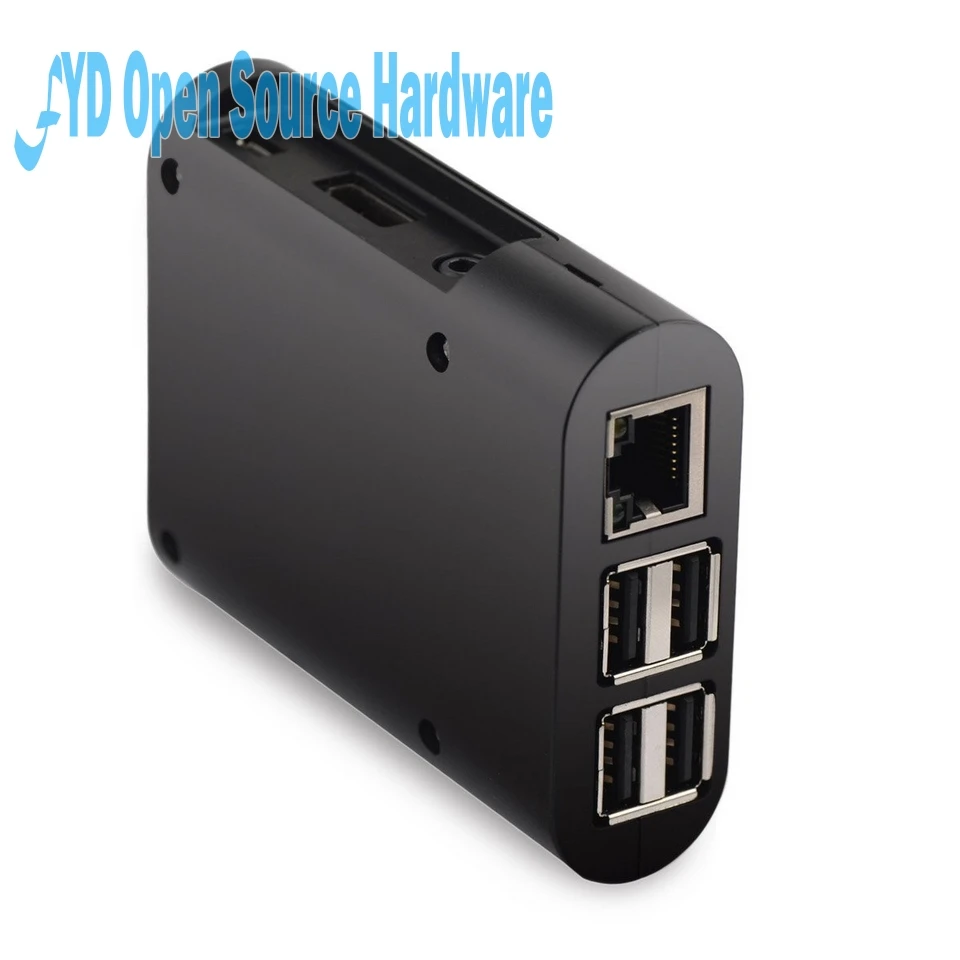 1 шт. для Raspberry Pi модели B + 2 Модель крышка В виде ракушки корпус прозрачный