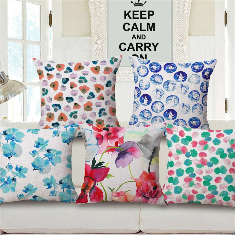 Скандинавские геометрические плед цветок цветочные декоративные пледы